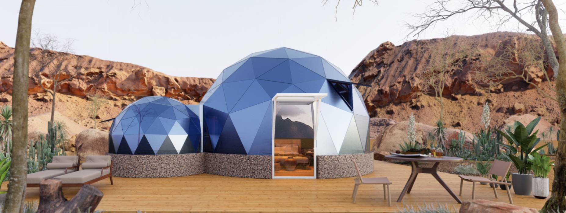 磐安县球形智能光伏玻璃星空房